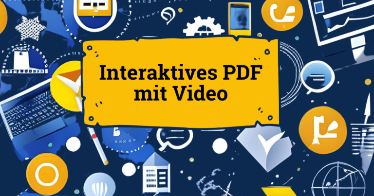 Interaktives PDF mit Video