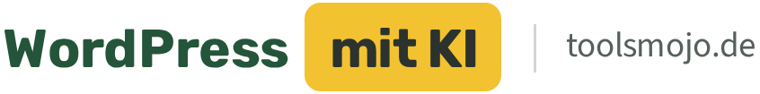 WordPress mit KI – toolsmojo.de